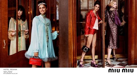 miu miu croisière 2019|Croisière 2019 Campaign .